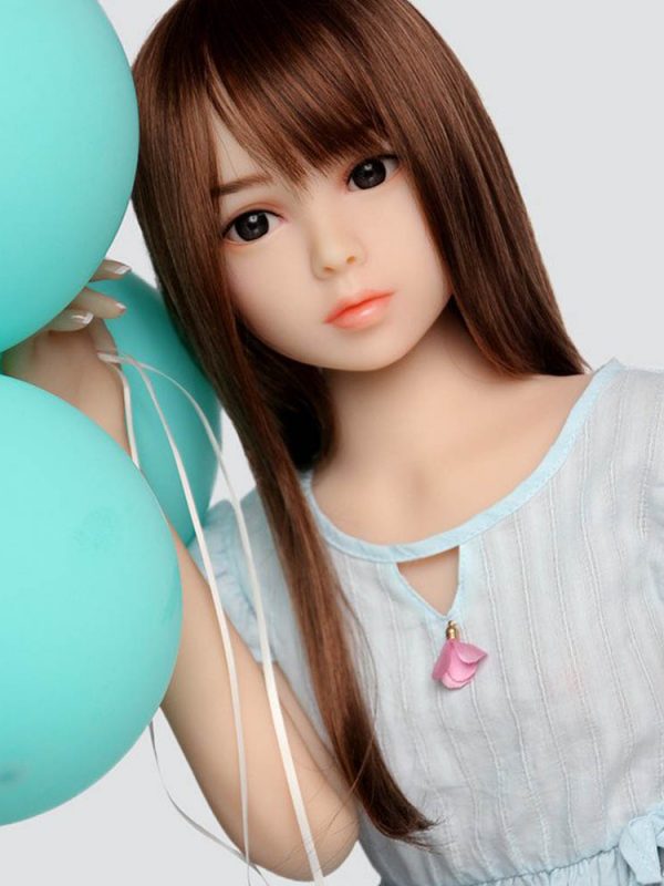 Haruko – 4′ child silicone real sex dolls balloon girl from japan