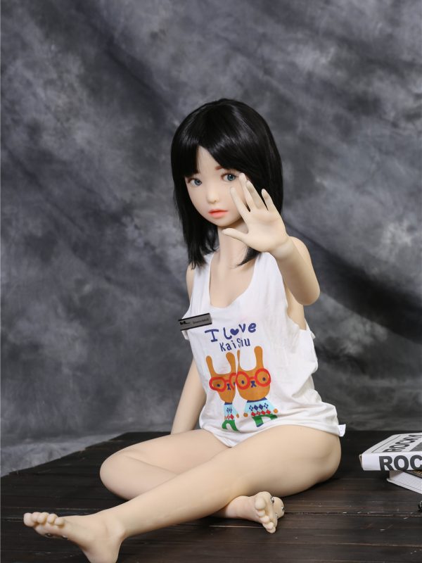 Tina – 4’2″ 128 cm cheap sex doll flat chest