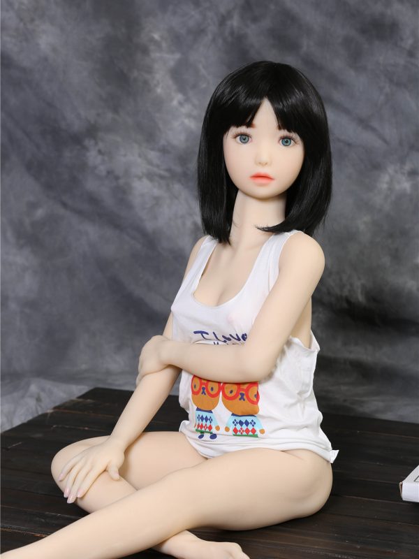 Tina – 4’2″ 128 cm cheap sex doll flat chest